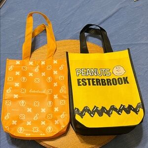 Orange and Peanuts x Esterbrook Tote Bags
